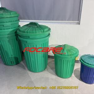 100L plastic kitchen garden waste storage bin injection mold