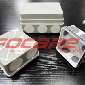 Customize 2k plastic electrical junction box mold China