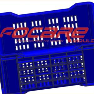 Customize plastice crate mold in China