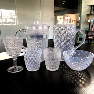 Diamond design cup mold 