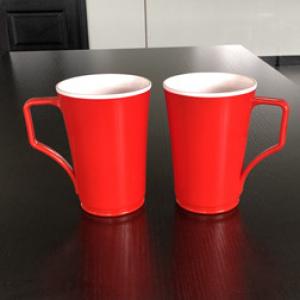 Double color drinking mug mold