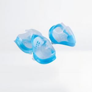 Double color plastic medical concentration oxygen mask mold 