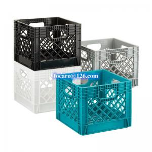 Durable plastic milk crate injection mold