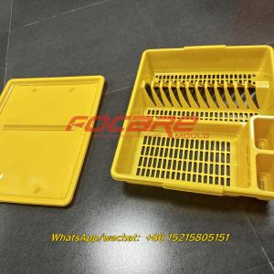 Plastic dish drainer cutlery rack injection mold 