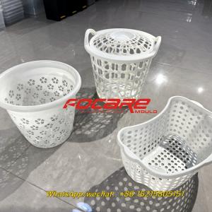 Plastic laundry basket injection mold 