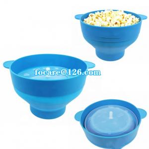 Silicone foldable Popcorn Poppers bowl 2k injection mold