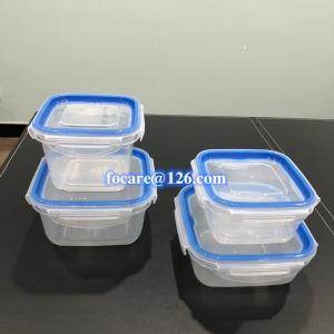 Square sealed food storage container mold