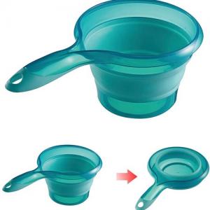 Two color folding water ladle mold 