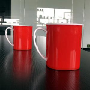 Two color tooth cup mug mold